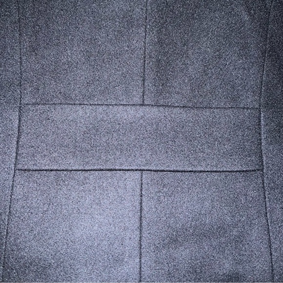 Mademoiselle Jacadi Paris size M black wool blend double breasted lined pea coat - Picture 13 of 16